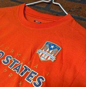 Formula 1 F1 Austin 2015 Grand Prix Men's M Red Race T-Shirt